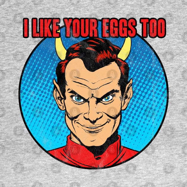 Deviled Eggs - I Like Your Eggs Too by karutees